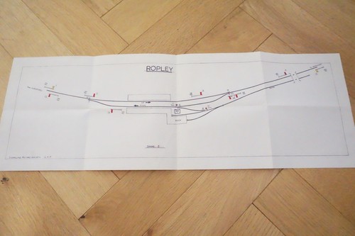Ropley signal box railway - signal,