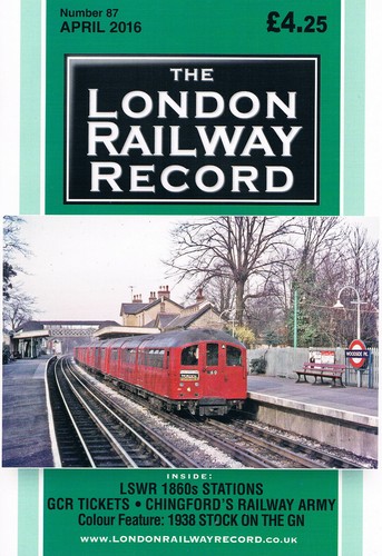 The london railway record - london,
