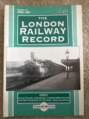 The london railway record - london,