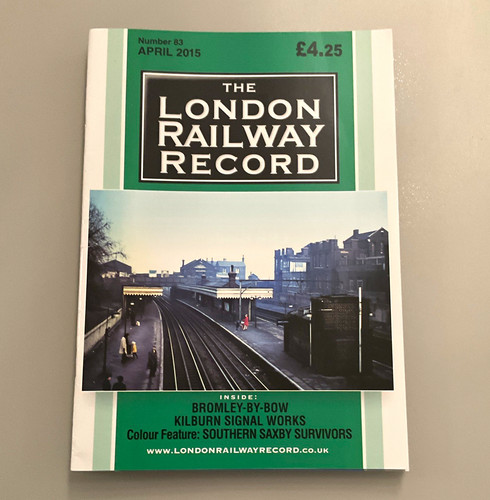 The london railway record - london,