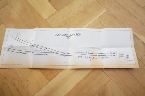 Buckland junction 1952 signal - buckland,