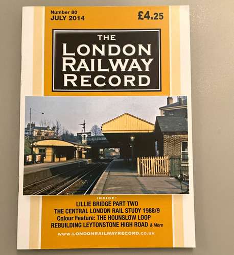 The london railway record - london,