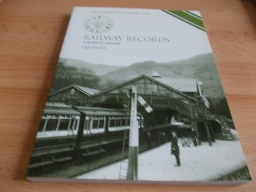 Railway records guide to - guide,